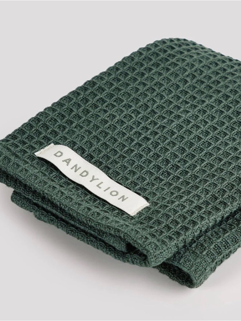 2 x Dandylion Dark Green Paw Towels (For Dogs)